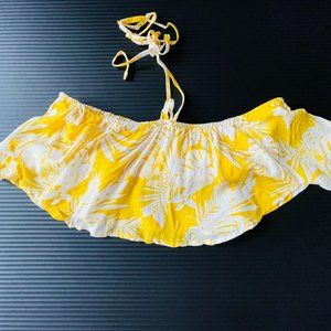 Forever 21, Medium, Yellow/White